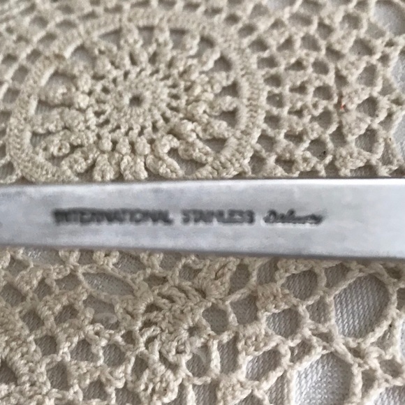 Vintage International Stainless 3 Piece Serving Set - Picture 3 of 3